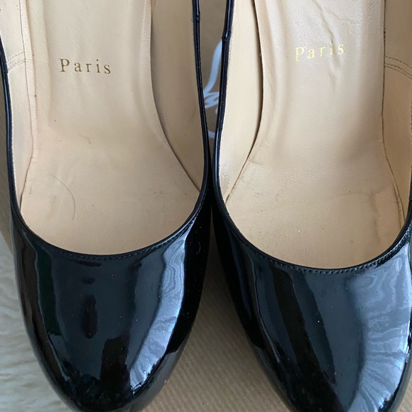 Bianca patent Christian Louboutins heels 7 price to sell ! - Picture 6 of 10